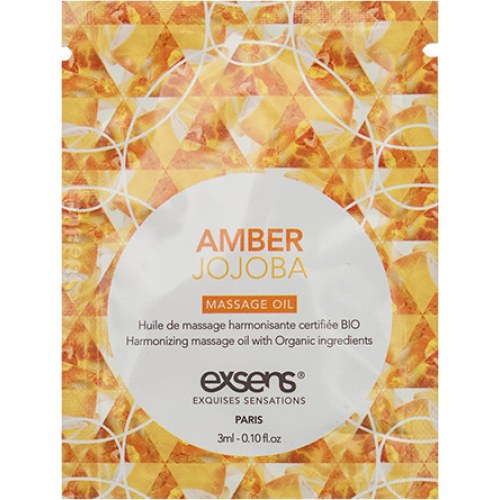 Massasjeolje Exsens Amber Jojoba 3ml med naturlige ingredienser