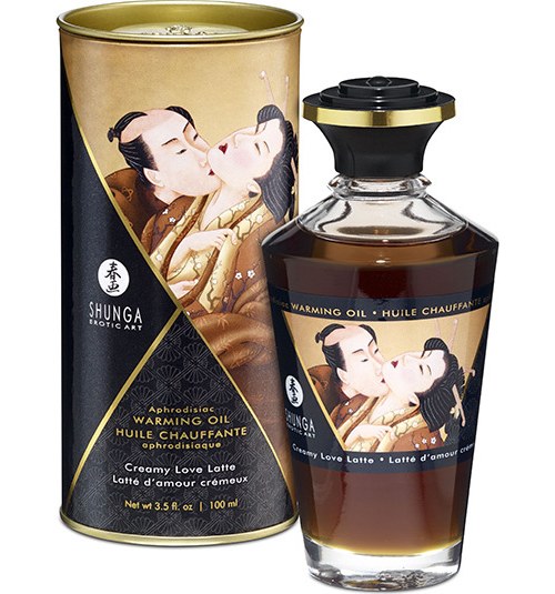 Massasjeolje Shunga Creamy Love Latte 100 ml