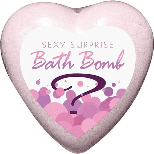 Badebombe Kheper Games Sexy Surprise, rosa og i hjerteform