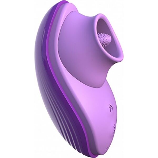 Vibrator Fantasy For Her Silicone Fun Tongue med silikontunge og avtakbar kant