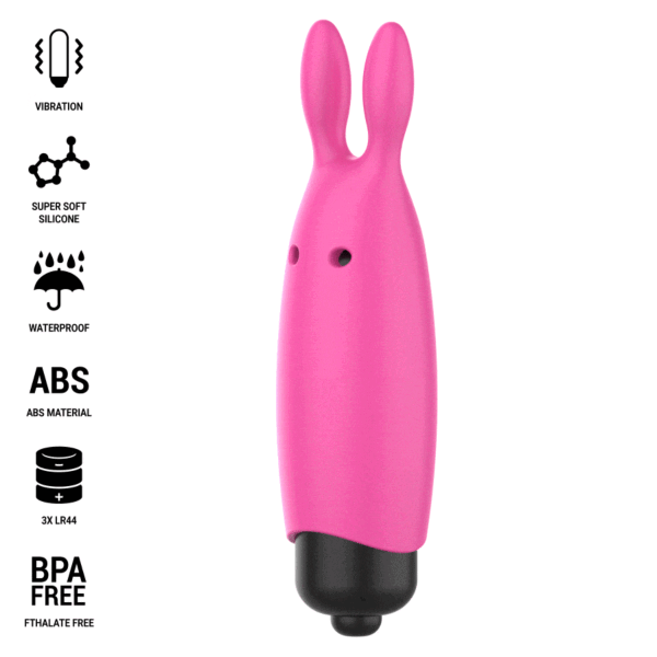 Bullet-vibrator Intense Fun Hopper med finner og nese