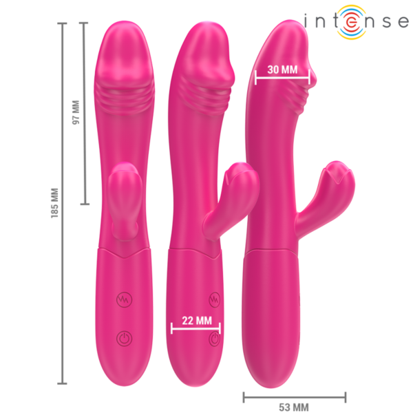 Vibrator Intense Fun Ivy med stimulerende tunge
