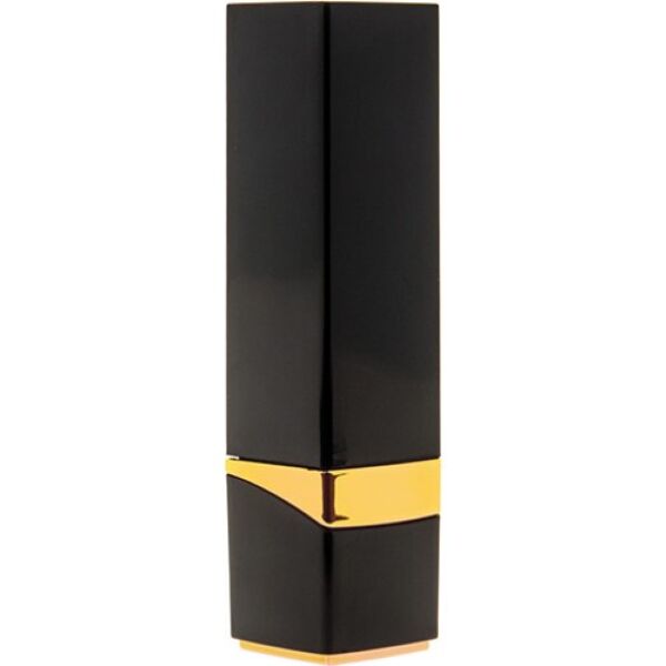 Vibratoren S Pleasures Lipstick Vibrator formet som en leppestift, i svart og rødt