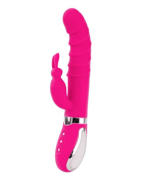 Rabbitvibrator S Pleasures Realistic, tilgjengelig i rosa og lyslilla