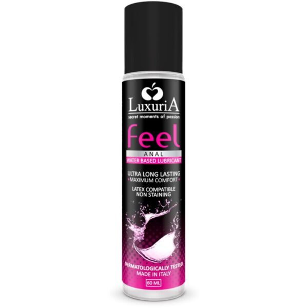 Vannbasert glidemiddel for analsex Intimateline Luxuria Feel Anal