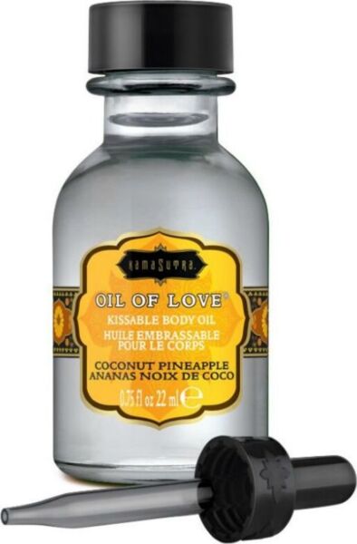 Kyssbar olje Kama Sutra Oil of Love, flaske på 22 ml