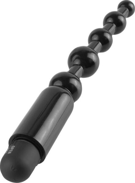 Analkuler Anal Fantasy Flexa-Pleaser Power Beads fra Pipedream, med fleksibelt skaft og base med hastighetsvelger