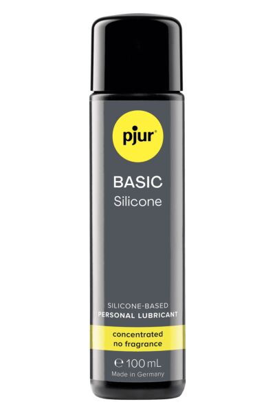 Flaske med silikonbasert glidemiddel pjur Basic Silicone