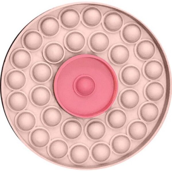 Stressleke Kheper Games Boob Pop-It Toy formet som et bryst, i beige og rosa