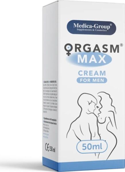 Intimkrem Orgasm Max Cream For Men fra Medica Group, 50 ml