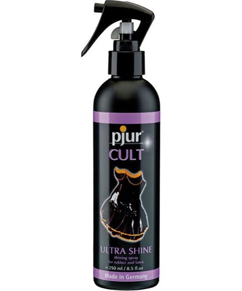 Glansspray Pjur Cult Ultra Shine 250 ml til klær av lateks og gummi