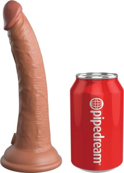 Realistisk dildo King Cock Elite 17,8 cm med sugekoppbase