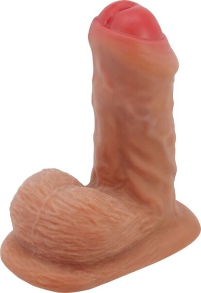 Realistisk dildo Pretty Love BW-008136N med sugekopp og testikler i bunnen