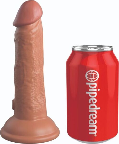 Realistisk dildo King Cock Elite 15,2 cm med sugekopp i basen