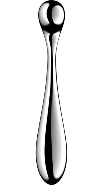 Dildo i rustfritt stål, Satisfyer Star Force 4, sølvfarget