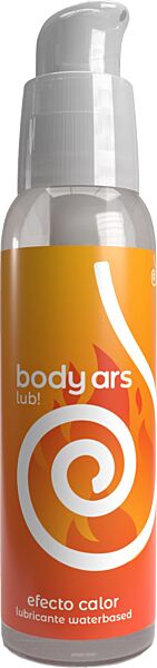 Glidemiddel Body Ars Varmeeffekt 100 ml i flaske med pumpe