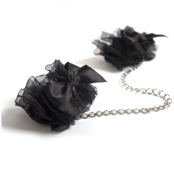 Håndjern Bijoux Indiscrets Frou Frou i organza og sateng