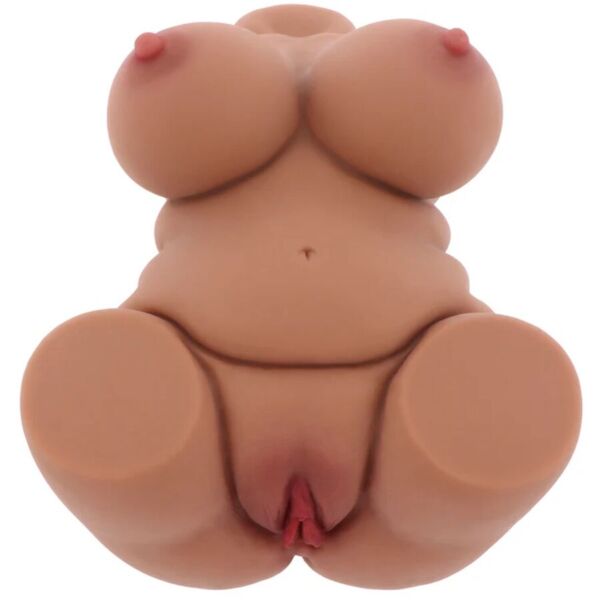 Torso-masturbator Hidden Desire Big Fat Banging Babe med XXL-byste og vaginal og anal åpning