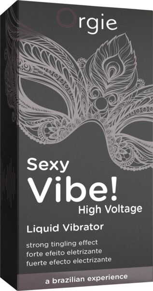 Airless-flaske på 15 ml med stimulerende gel Orgie Sexy Vibe High Voltage
