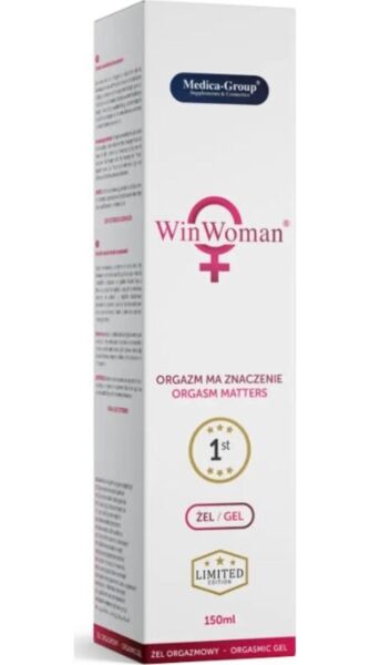 150 ml-flaske med intimgelen WinWoman Gel fra Medica Group