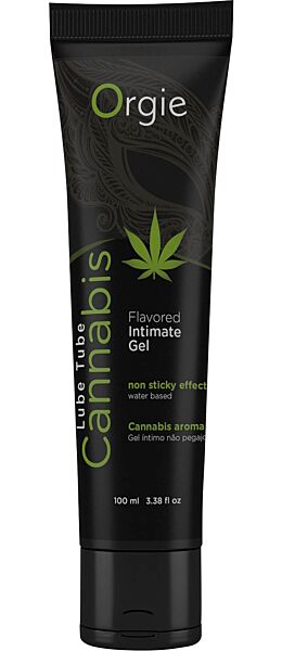 Tube med glidemiddel Orgie Lube Tube Cannabis på 100 ml