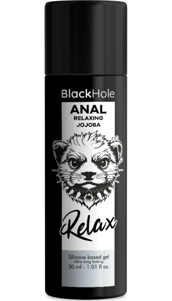 Analglidemiddel Black Hole Anal Relaxing med jojoba, i 30 ml og 100 ml