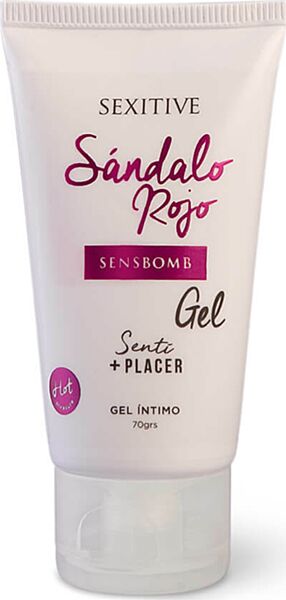 Intimgel Sexitive Sens Bomb i beholder på 70 g