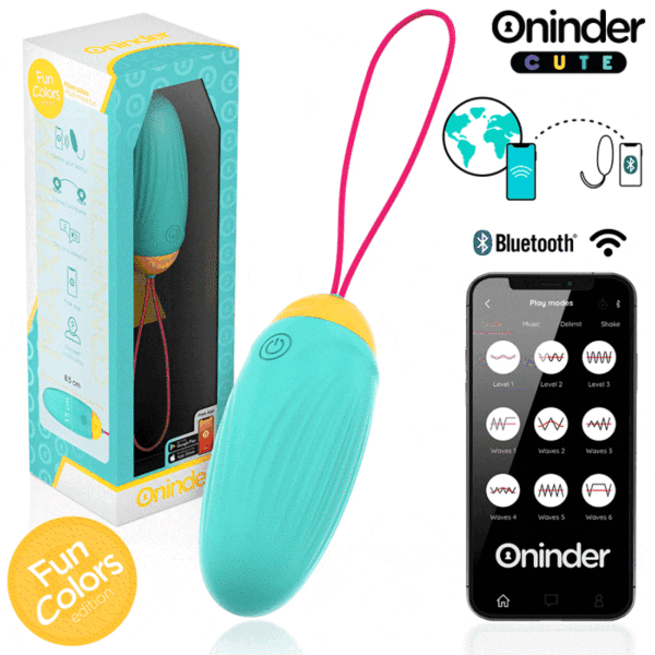 Vibrerende egg Oninder Cute i silikon