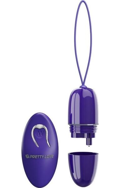Vibrerende egg Pretty Love Selkie Mini i lilla, med fjernkontroll
