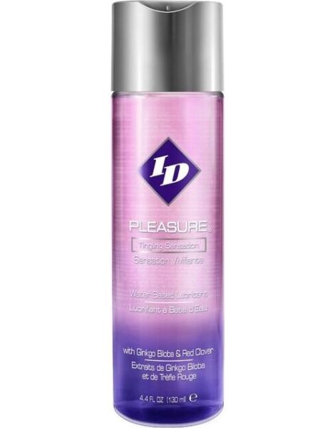 Flaske med vannbasert glidemiddel ID Pleasure fra ID Lubricants