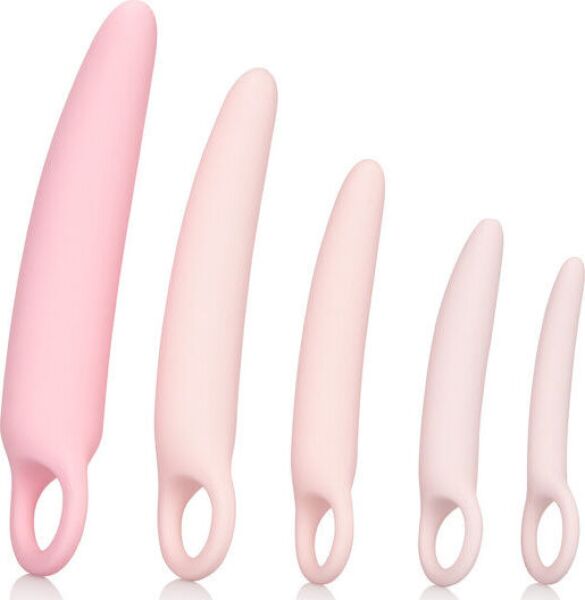 Rosa sett med vaginaldilatatorer CalExotics Inspire 5-Piece Set