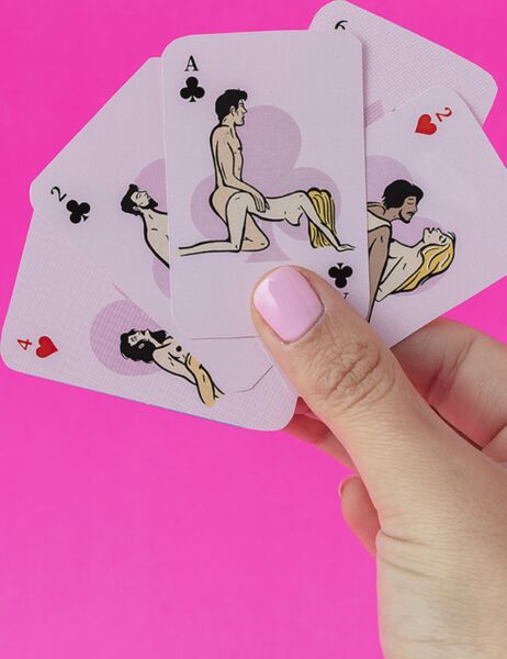 Erotisk kortspill Sexitive Mini Poker XXX Edition med eske