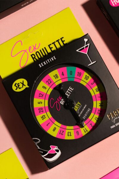 Erotisk brettspill Sexitive Sex Roulette Party Game