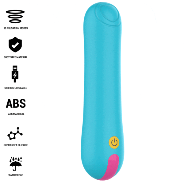 Vibrator Intense Claudia med rytmisk tapping