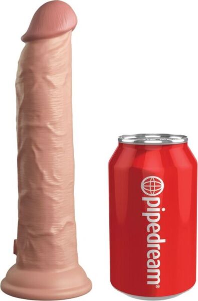 Realistisk dildo King Cock Elite i silikon med sugekopp i bunnen