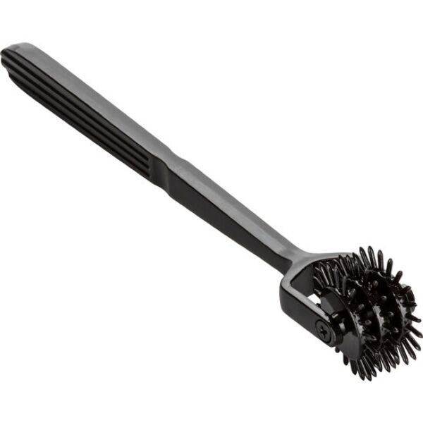 Wartenberg-hjul CalExotics Boundless Trio Pleasure Wheel i svart, med de tre piggehjulene
