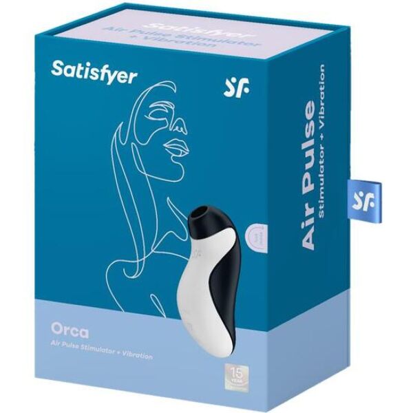 Klitorissuger Satisfyer Orca formet som en spekkhugger