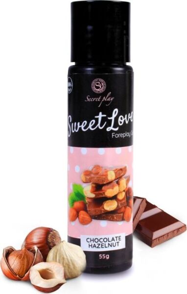 Spiselig glidemiddel Secret Play Sweet Love i flaske på 60 ml