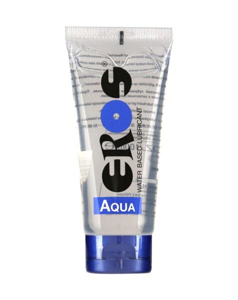Flaske med vannbasert glidemiddel Eros Aqua
