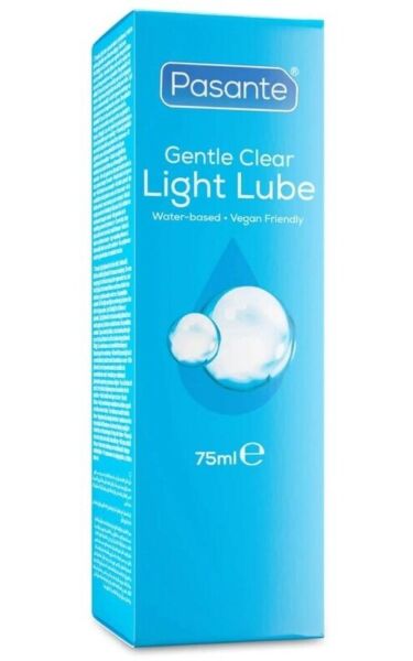 Vannbasert glidemiddel Pasante Light Lube på 75 ml