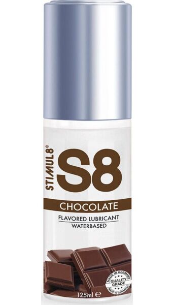 Vannbasert glidemiddel med sjokoladesmak, Stimul8 S8
