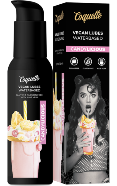 Vannbasert glidemiddel Coquette Chic Desire i airless-flaske på 100 ml
