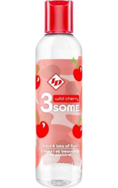 Glidemiddel med smak ID 3some, 4 fl oz