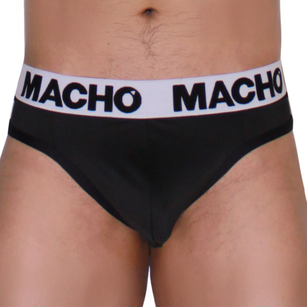 Jockstrap Macho Underwear MTG002 sett forfra og bakfra, med de to stroppene bak