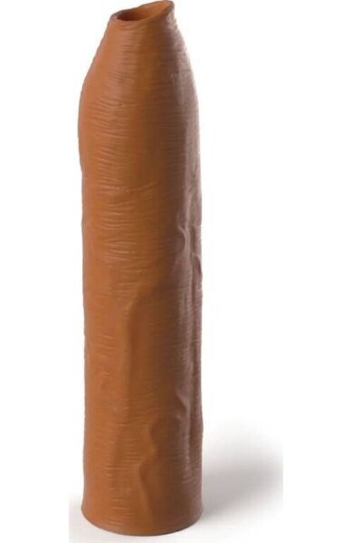Penishylse Pipedream Fantasy X-Tensions Elite Uncut i silikon, med forlenger og stropp