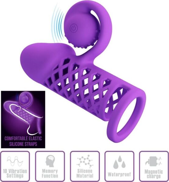Lilla penishylse Romance Harden med spiralhode