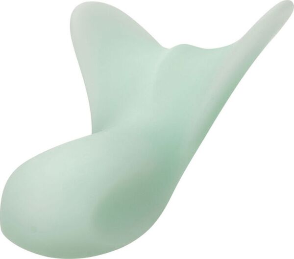 Klitorisvibrator CalExotics Pacifica Tahiti i gjennomsiktig grønn silikon
