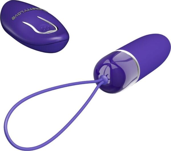 Lilla Pretty Love Darlene bullet-vibrator med fjernkontroll