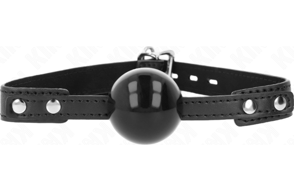Kink ballgag 4 cm med stropp