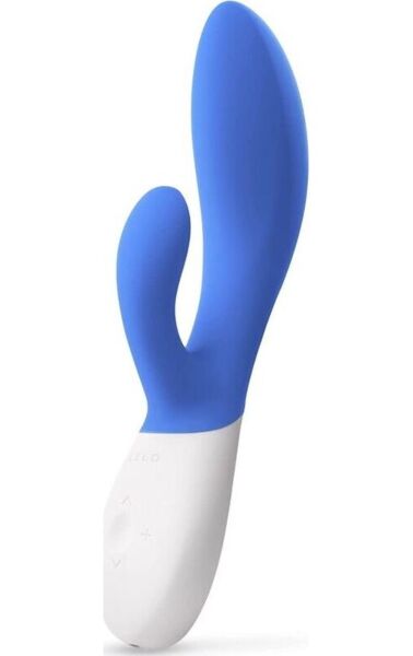 Kaninvibrator LELO Ina Wave 2, med skaft og arm for klitoris